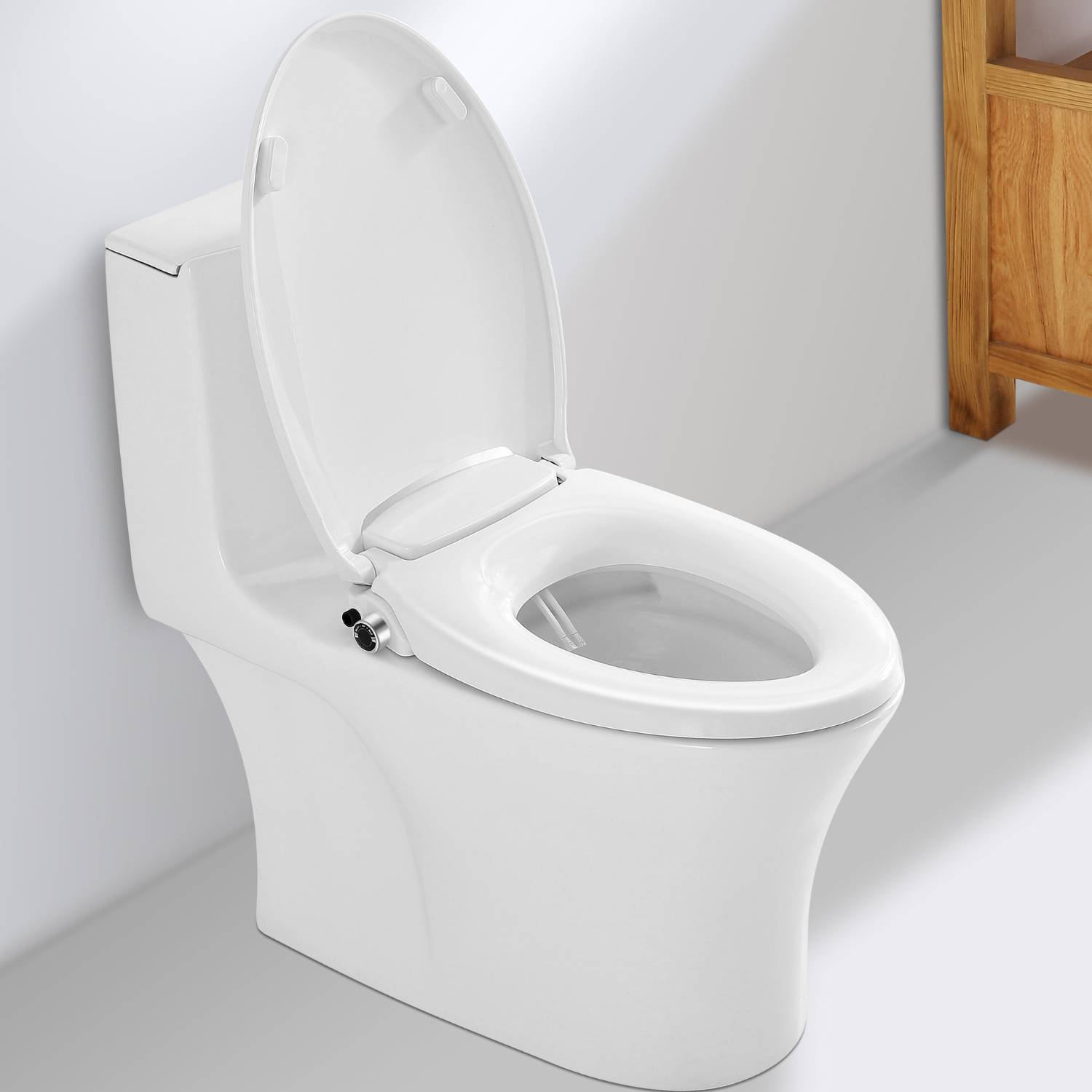 Non-Electric Bidet Toilet Seat - Elongated: image 5